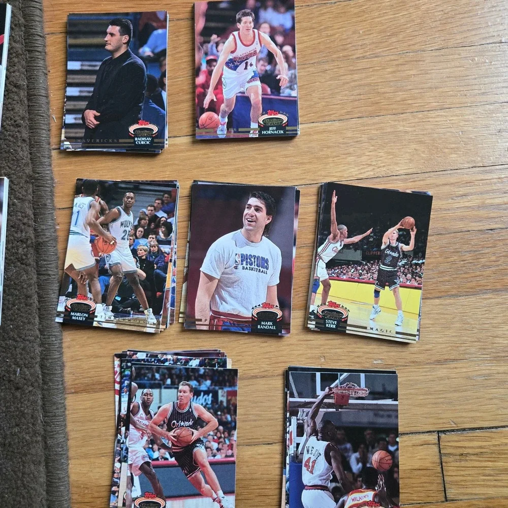 1992-93 Topps Stadium Club Basketball Card Lot Series 2 Steve Kerr Hornacek 400